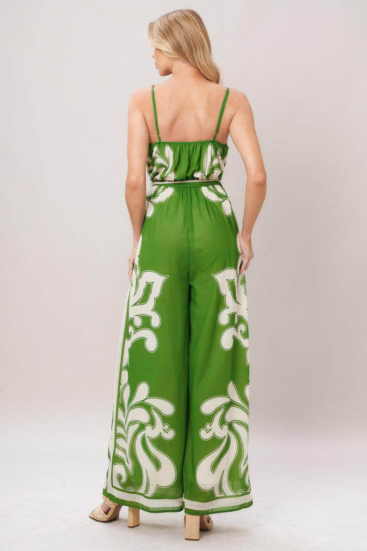 PALAZZO MUSE WOVEN JUMPSUIT