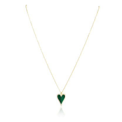 Lucy CZ Heart Necklace