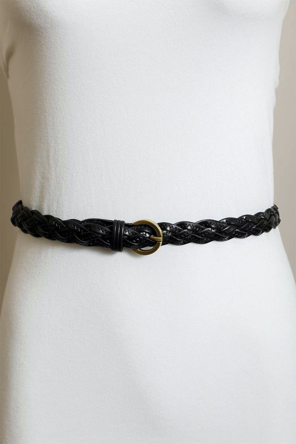 Classic Braided Leather Belt – Timeless Style for Every Outfit ??????-Soul Flow Apparel