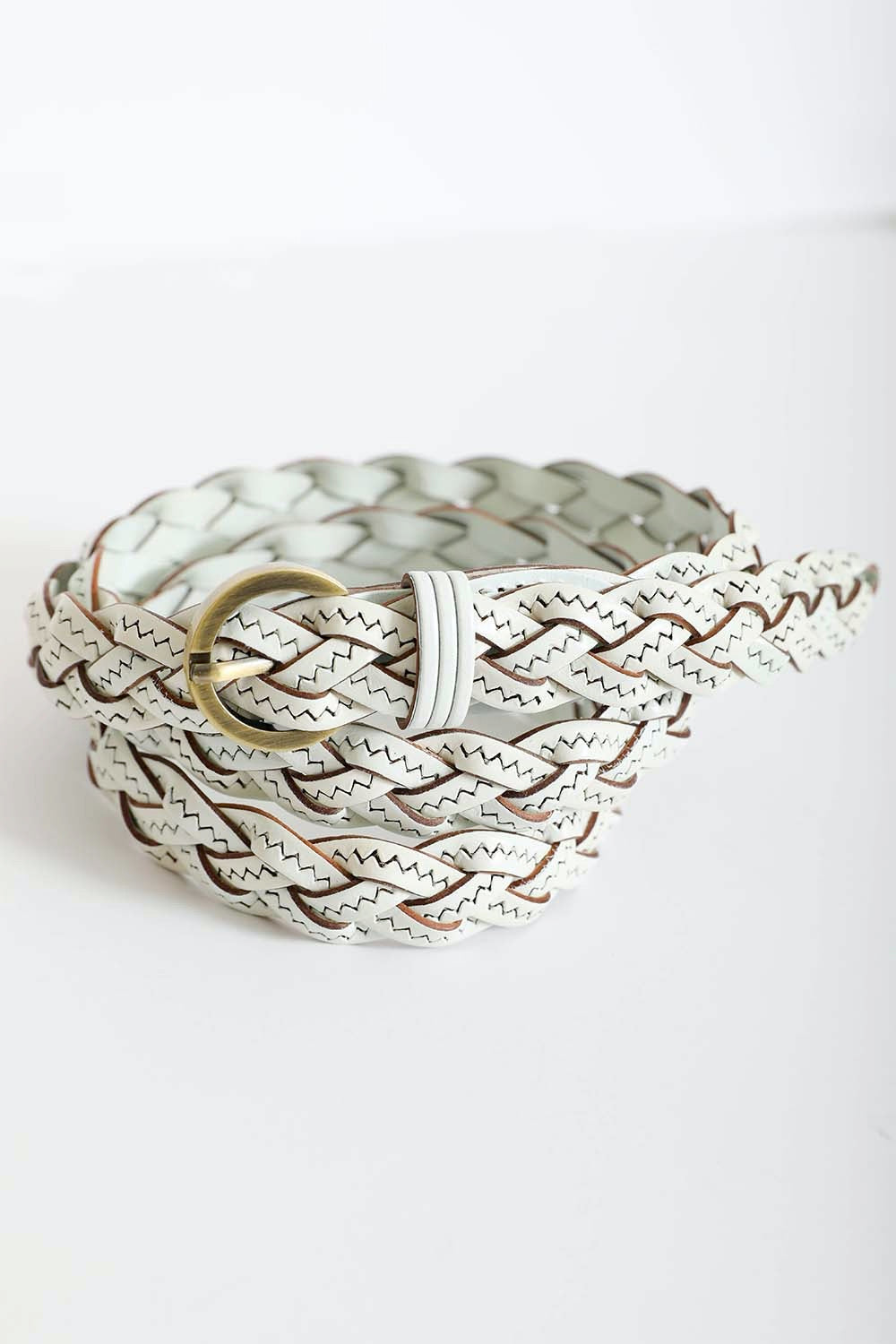 Classic Braided Leather Belt – Timeless Style for Every Outfit ??????-Soul Flow Apparel