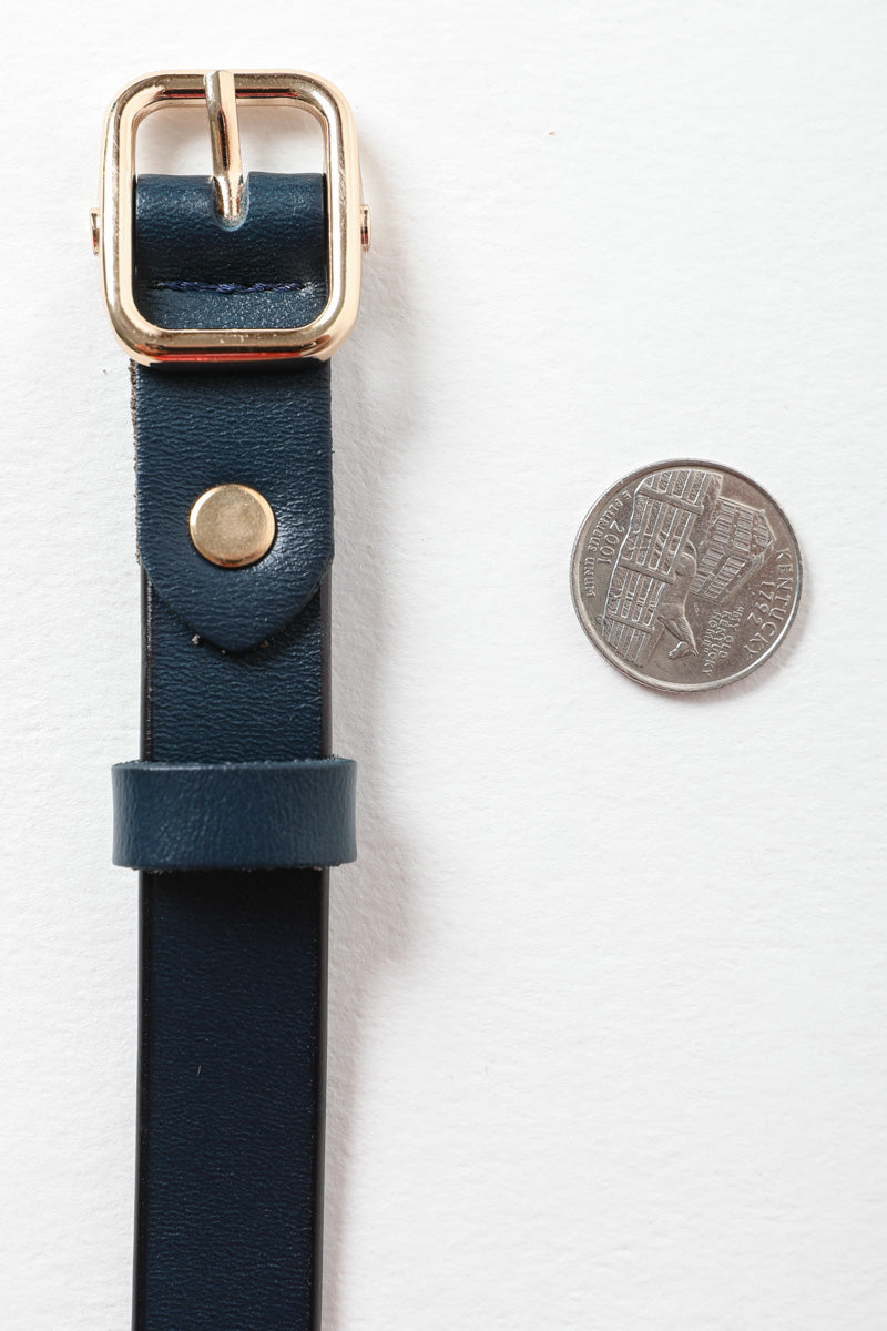 Versatile Skinny Leather Belt – Perfect for Any Outfit ????-Soul Flow Apparel
