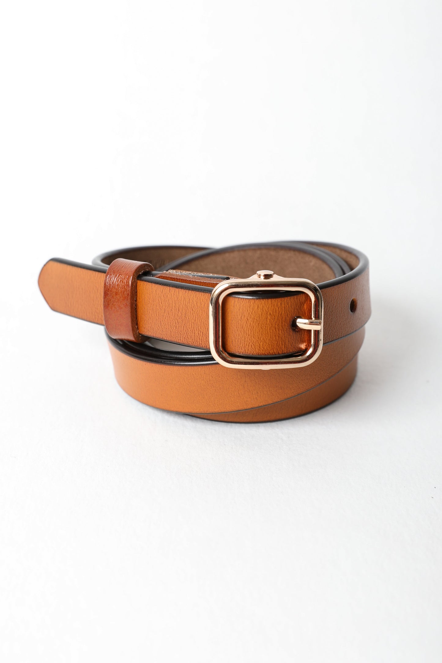 Versatile Skinny Leather Belt – Perfect for Any Outfit ????-Soul Flow Apparel