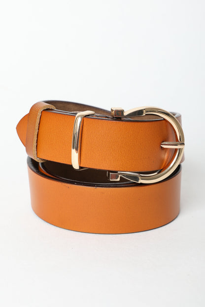 Chic Horseshoe Gold Buckle Belt – Western Style Vibes 🧲 Boho Clothing and Accessories