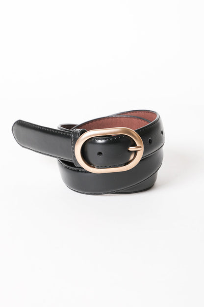Chic Rose Gold Waist Belt – Matte Finish & Versatile Style Leto Collection
