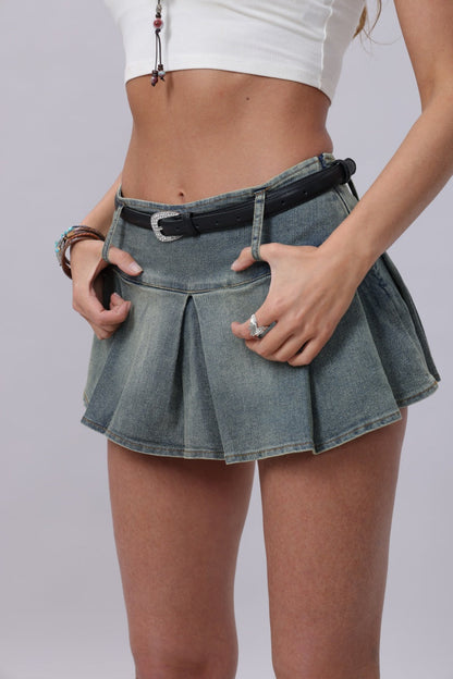Rhinestone Skinny Western Glam Belt Boho Clothing and Accessories