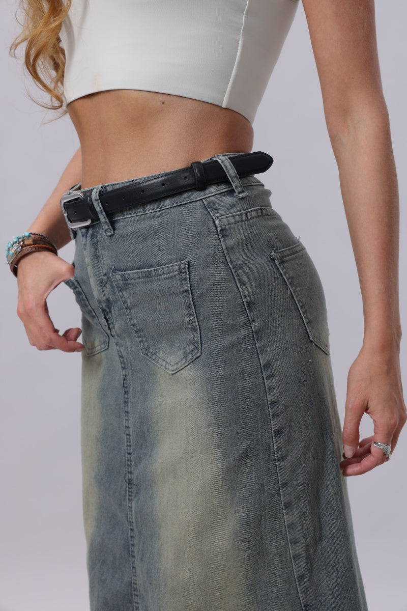 Sleek Classic Silver Buckle Belt - Timeless Function-Soul Flow Apparel