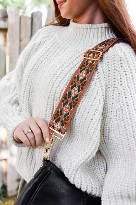 Eleanor Adjustable Bag Strap-Soul Flow Apparel