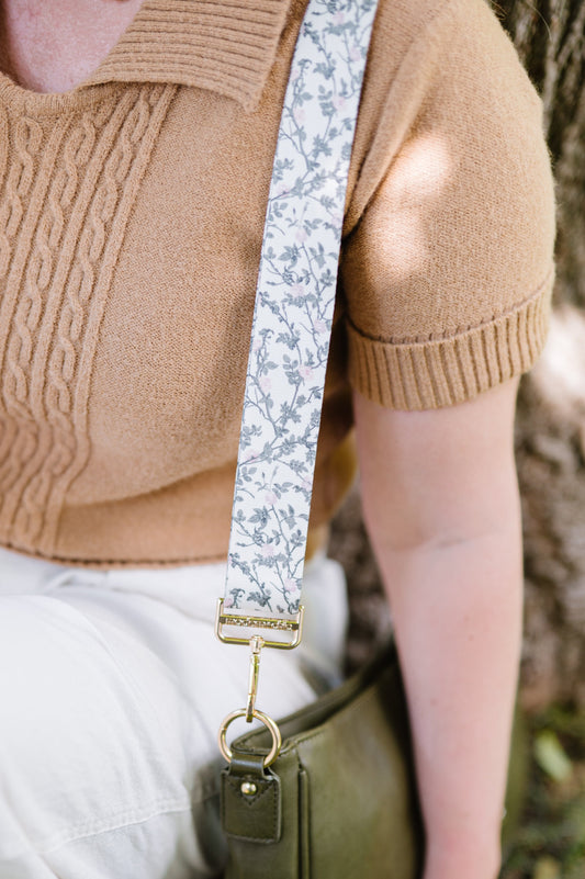 Garden Party Adjustable Bag Strap-Soul Flow Apparel