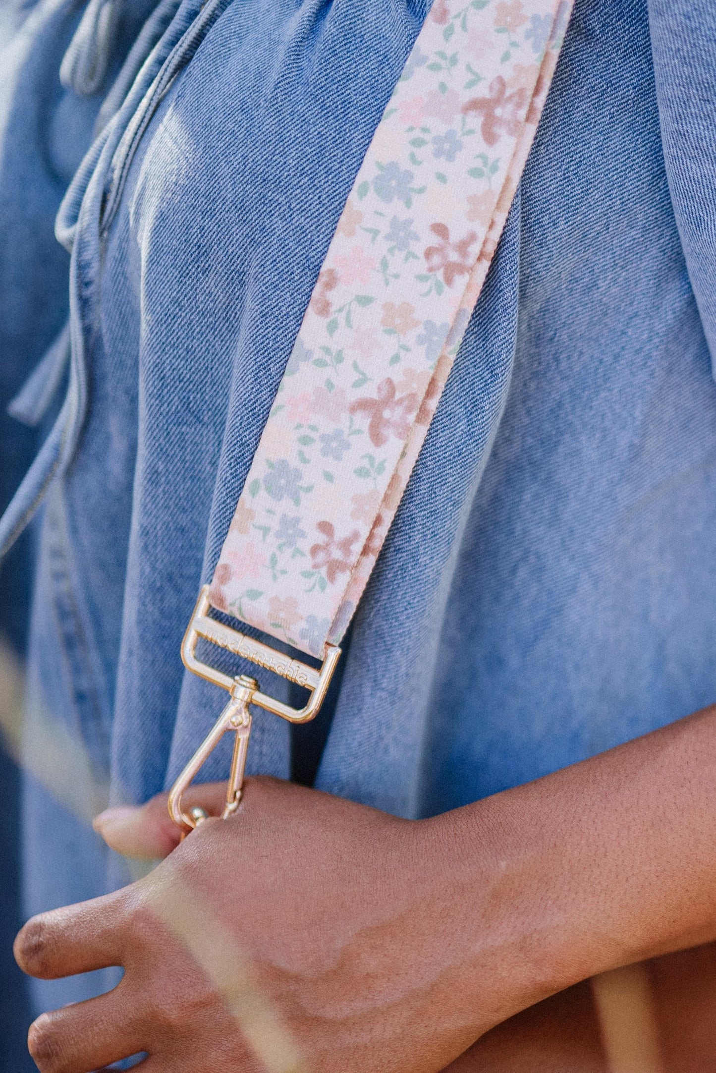Boho Blooms Adjustable Bag Strap-Soul Flow Apparel