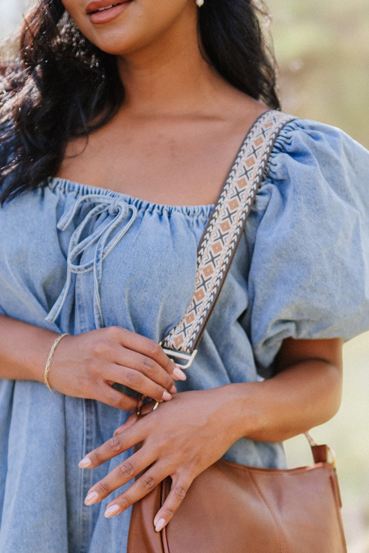 Shania Adjustable Woven Bag Strap-Soul Flow Apparel