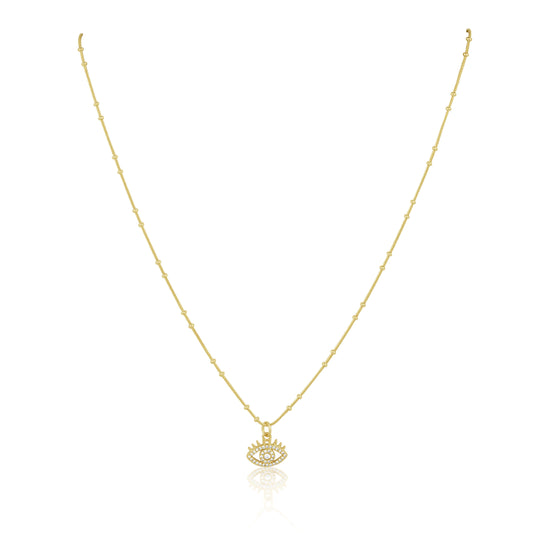 Pippa Evil Eye Necklace — Soul Flow Apparel