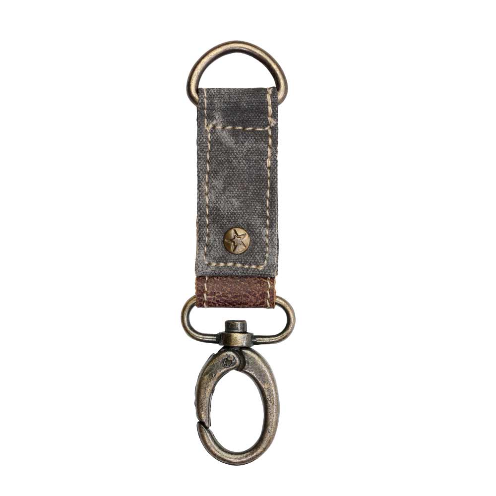 Black Crush Key Fob, view 1 — Soul Flow Apparel