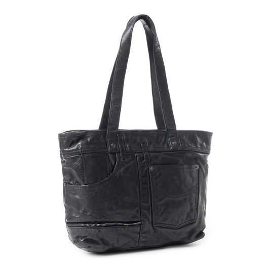Lapiera Mountain Shoulder Bag In Black