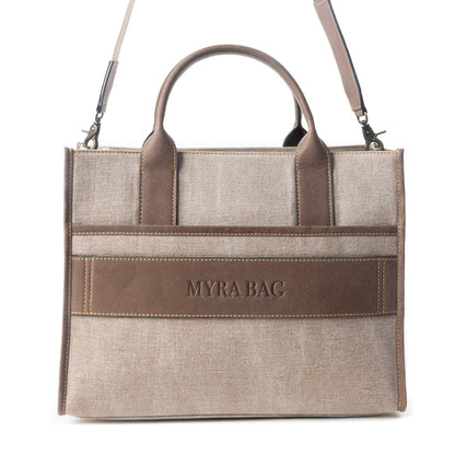 Sel de Mer Shoulder Bag in Old Mill White