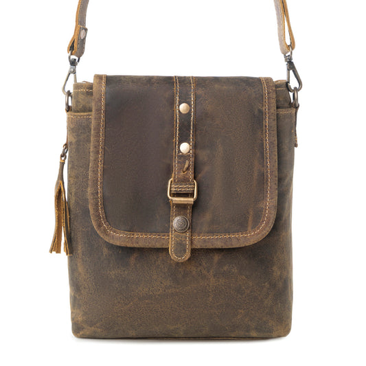 Brown Beauty Leather Bag — Soul Flow Apparel