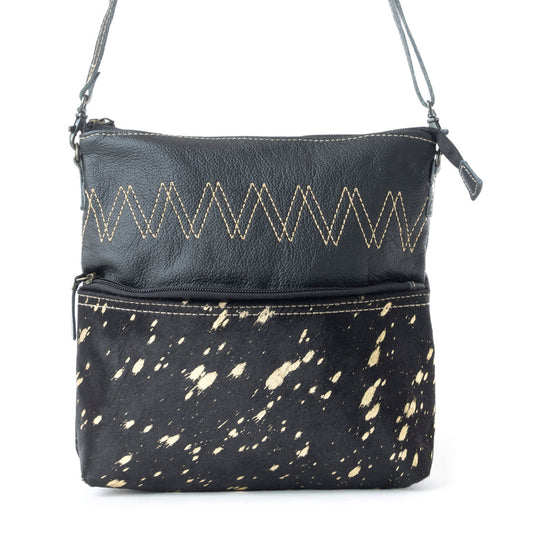 Compose Leather and Hairon Bag, view 1 — Soul Flow Apparel