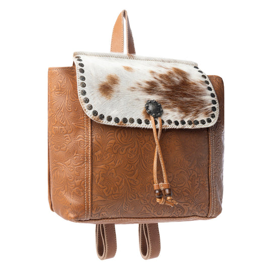 Classic Carvings  Leather & Hairon Bag