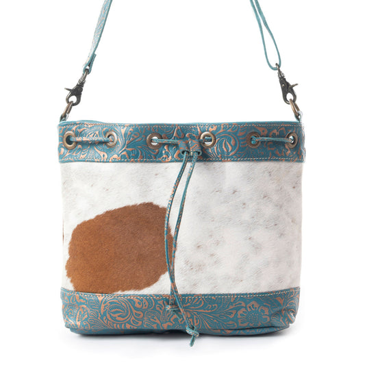 Vibrant Edges Bucket Bag, view 1 — Soul Flow Apparel