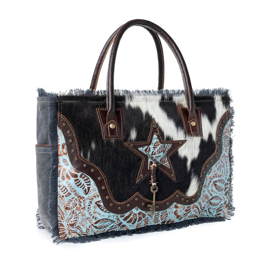 Articulate Canvas & Hairon Bag