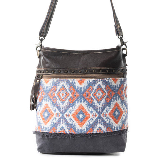 Taupe Brown Shoulder Bag, view 1 — Soul Flow Apparel
