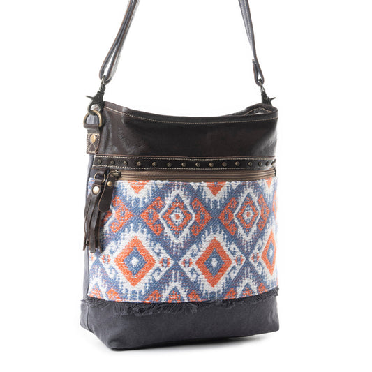 Taupe Brown Shoulder Bag, view 3 — Soul Flow Apparel