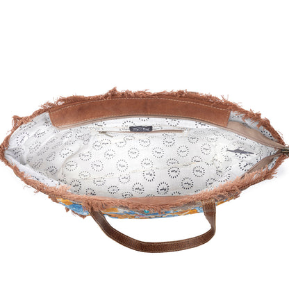 Blue Ridge Blooms Crossbody Bag