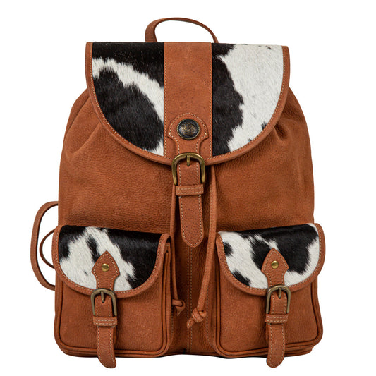 Westward Leather Hairon Bag, view 1 — Soul Flow Apparel