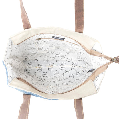 Blue Star Key Tote Bag