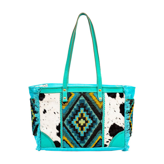 Tonga Ridge Small Bag in Turquoise, view 1 — Soul Flow Apparel