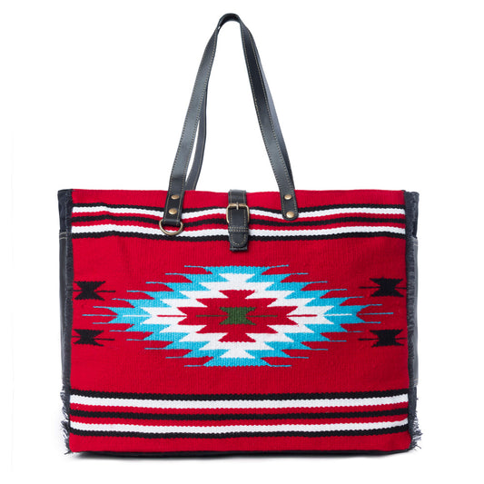 Blazing Serape Weekender Bag