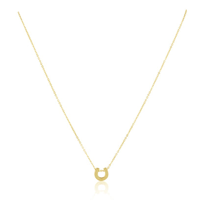 Mini Maddox Horseshoe Necklace