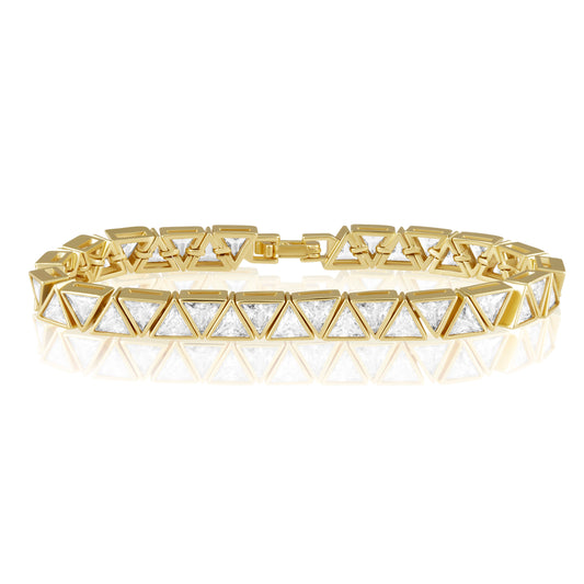 Geo Tennis Bracelet