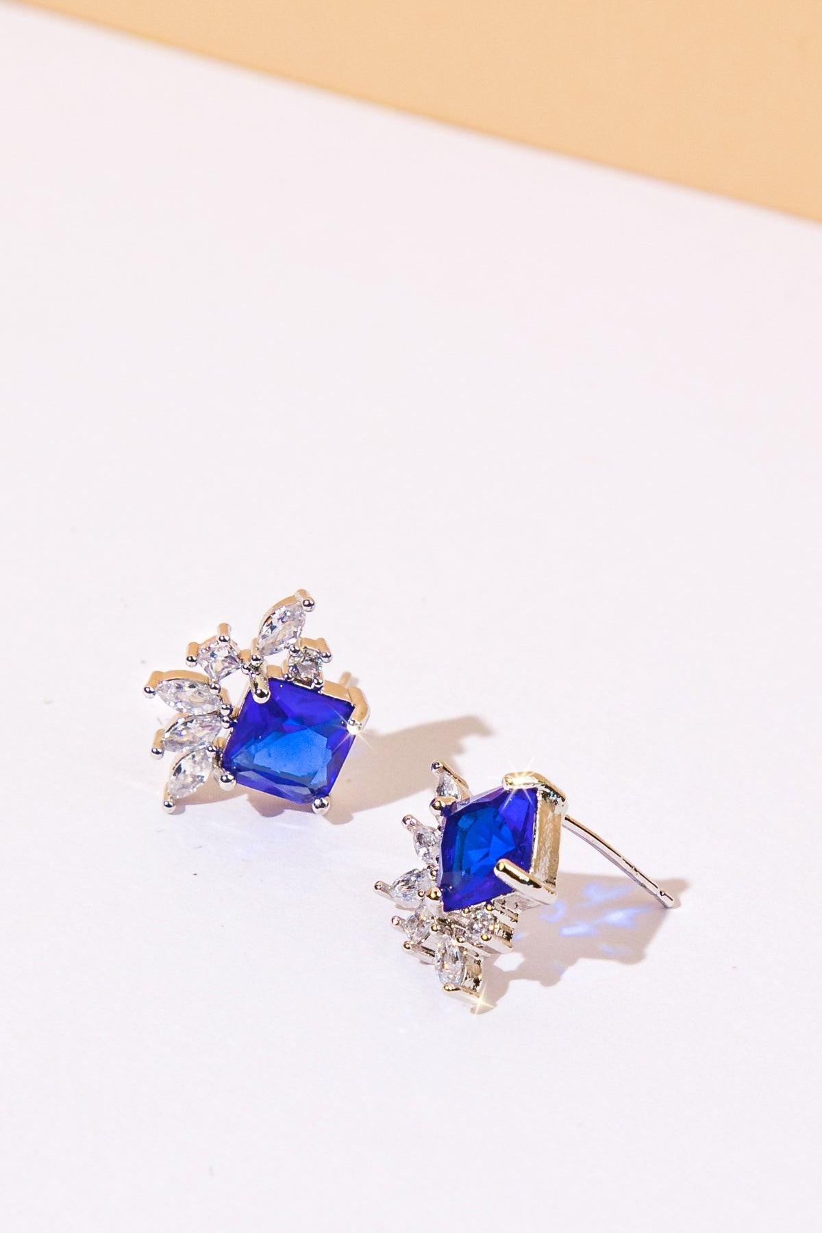 Still In Love Earrings Cubic Zirconia Made In Korea Romantic Gift