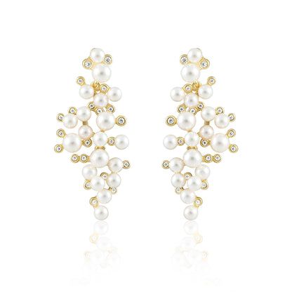 Tiffany Pearl Statement Earring