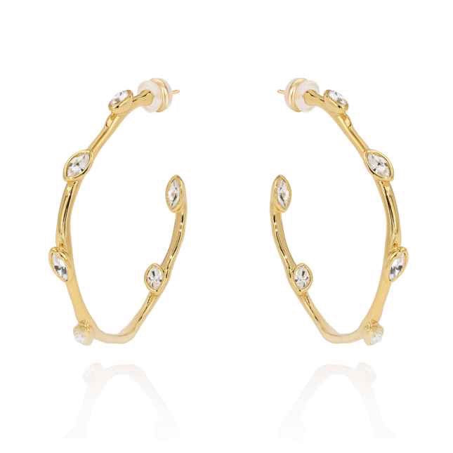 Trishelle CZ Hoop
