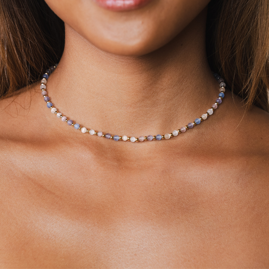 Optimism 4mm Metal Accent Necklace