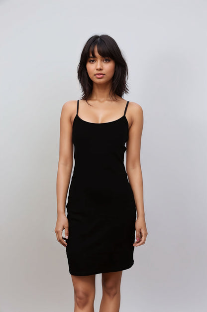 2-in-1 Shapewear Dress – Double Layer Tummy Control-Soul Flow Apparel