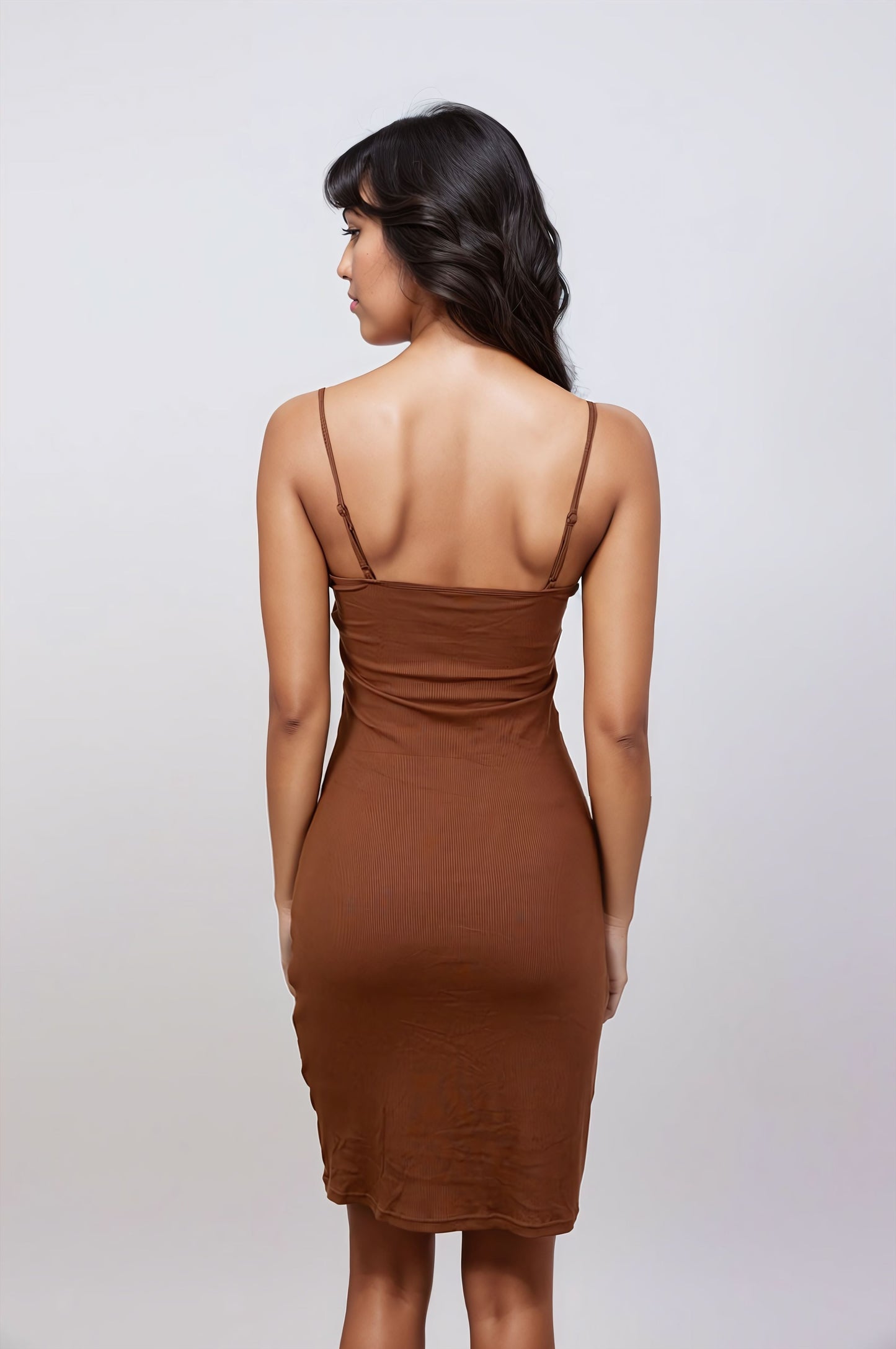 2-in-1 Shapewear Dress – Double Layer Tummy Control-Soul Flow Apparel