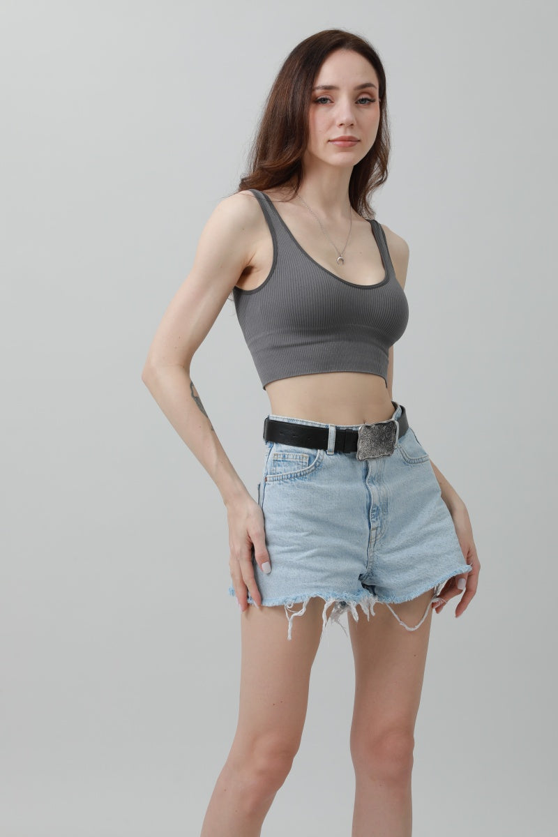 Rugged Square Buckle Belt – Western Ranch Essential ??????-Soul Flow Apparel