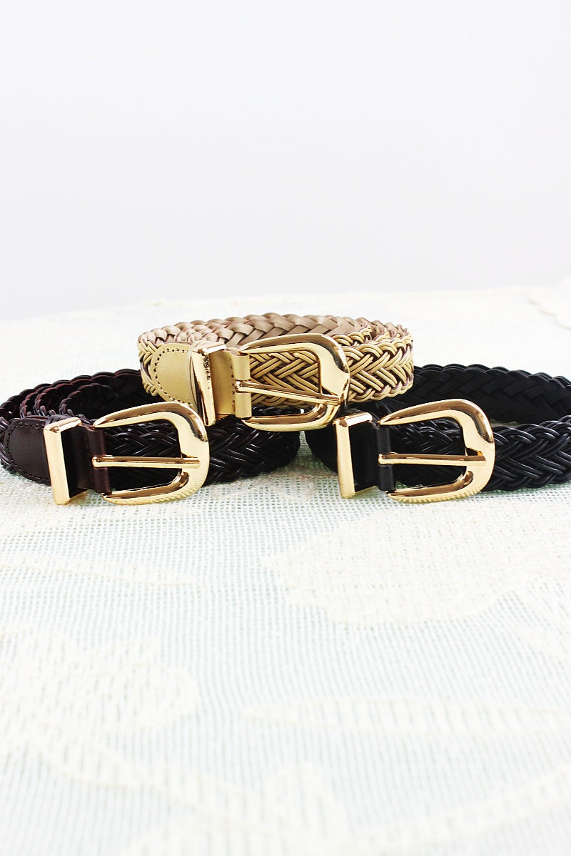 Everyday Braided Belt – Effortless Style & Comfort ??????-Soul Flow Apparel