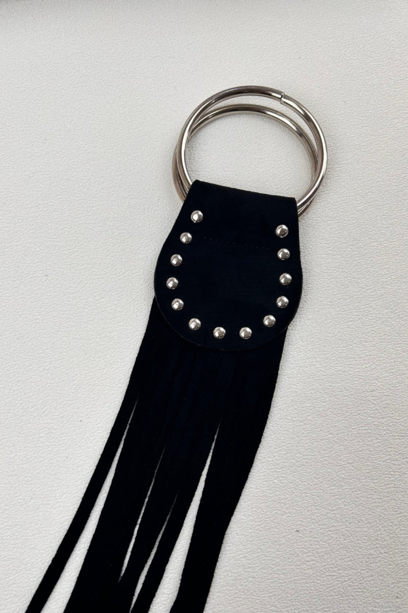 Long Fringe Waist Cincher – Vintage Draped Sash Belt 🌟🤠