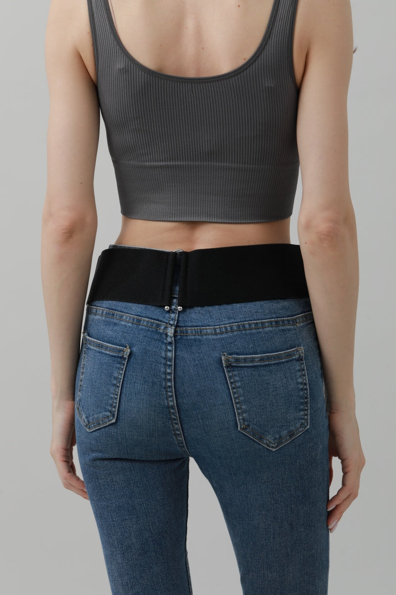 Western Wide Rivet Belt – Vintage Cowboy Chic ?????-Soul Flow Apparel