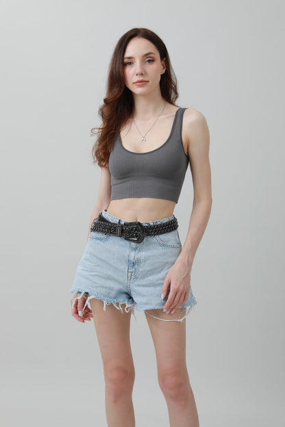 Rhinestone & Rivet Studded Belt – Glam Western Sparkle ?????-Soul Flow Apparel