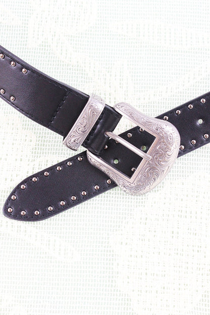 Retro Punk Belt – Vintage American Edge ⛓️🇺🇸 Leto Collection