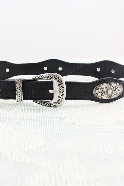 Vintage Biker Belt – Punk Americana Waistband ⚡🤠 Leto Collection