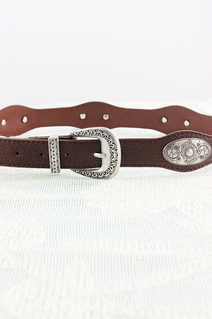 Vintage Biker Belt – Punk Americana Waistband ⚡🤠 Leto Collection