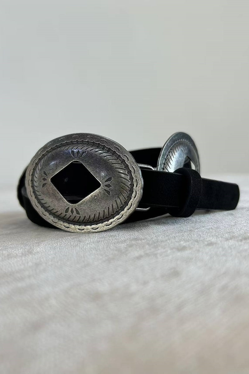 Vintage Western Belt – Retro Cowboy Style ?????-Soul Flow Apparel