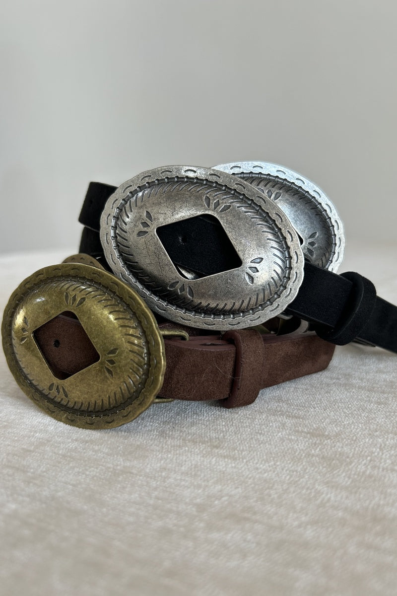 Vintage Western Belt – Retro Cowboy Style ?????-Soul Flow Apparel