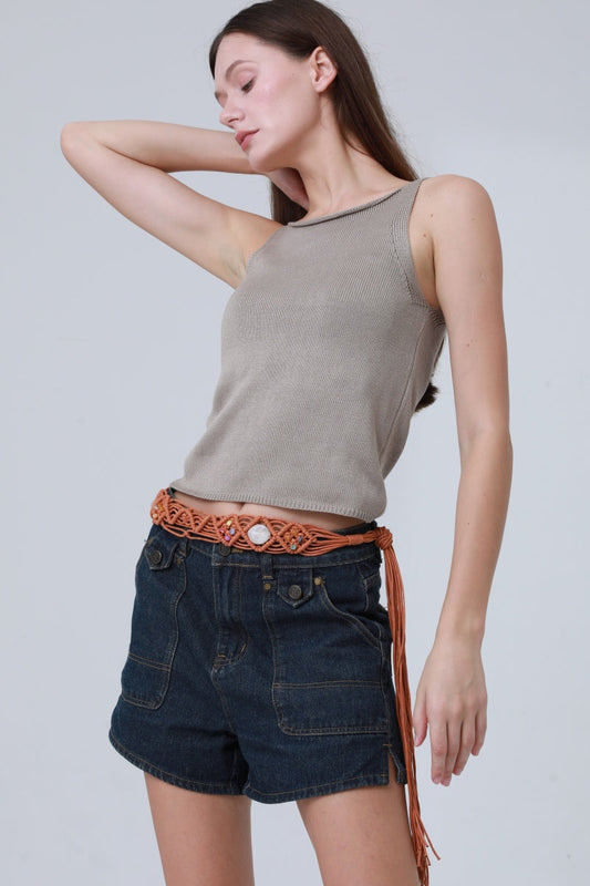 Handwoven Bohemian Belt – Vintage Decorative Waistband ????????-Soul Flow Apparel