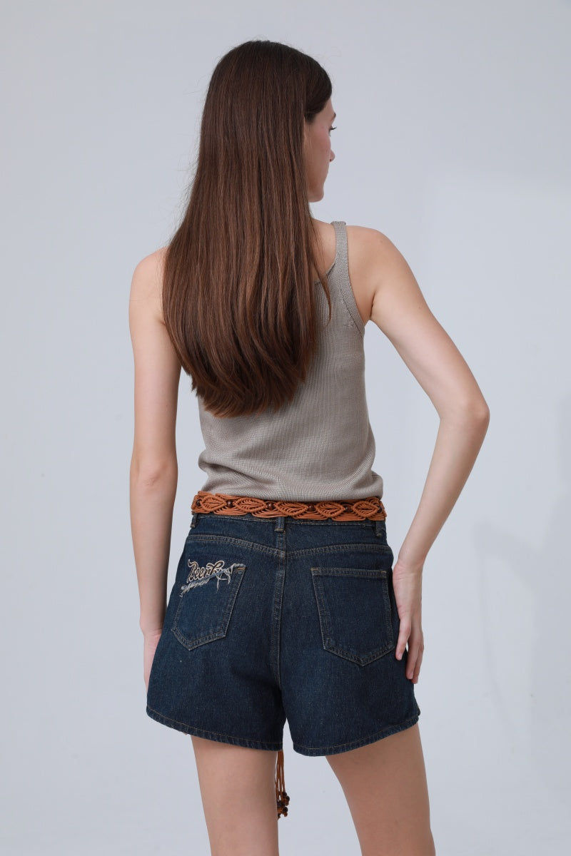 Ethnic Wooden Ring Belt – Handwoven Beaded Waist Rope ????????-Soul Flow Apparel